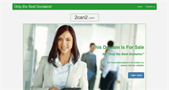 Desktop Screenshot of 2can2.com